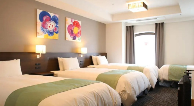 Трёхместный номер Deluxe Hotel Gran Ms Kyoto