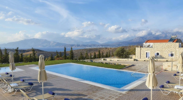 Вилла New Beautiful Complex With Villas and App, Big Pool, Stunning Views, SW Crete