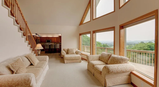 Коттедж Gordonsville Retreat: Deck w/ Spectacular Views!
