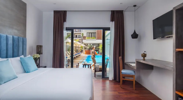 Номер Executive с видом на бассейн Siem Reap Palace Hotel & Spa
