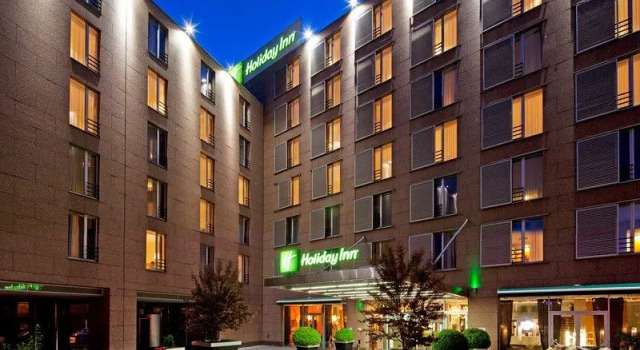 Кровать в общем номере Holiday Inn Prague by IHG
