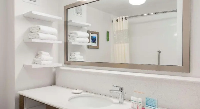 Четырёхместный люкс c 1 комнатой Hampton Inn Troy