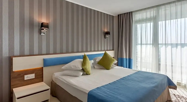 Standard huone järvinäköala Hotel Splendid