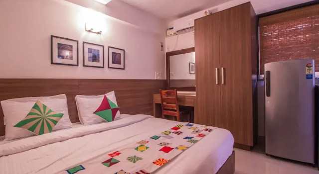 Номер Standard OYO 11443 Home Exotic Studio Panjim
