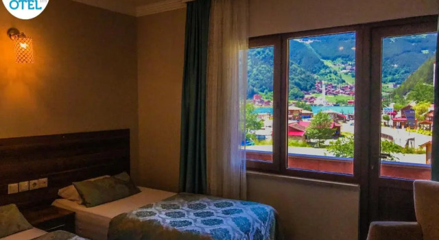 Семейный номер Standard с видом на озеро Sezgin Hotel
