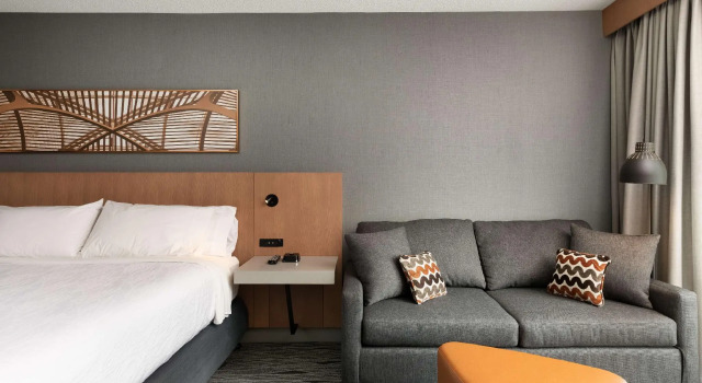 Двухместный номер Standard Hilton Garden Inn Toronto Airport