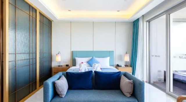 Люкс Deluxe Sanya Haitang Bay Binhai Wanghai Seaview Hotel Apartment