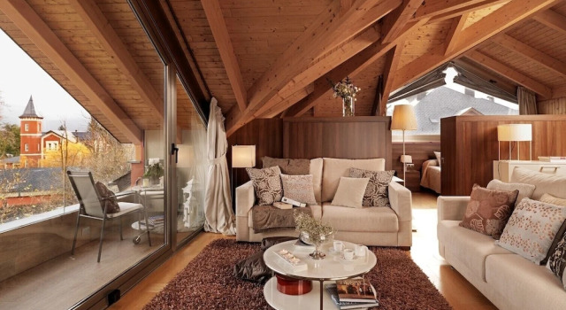 Апартаменты с 3 комнатами с балконом Apartaments Boutique la Torreta del Llac