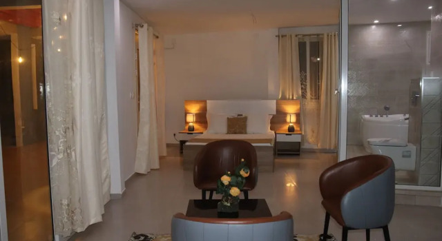Люкс с балконом и с видом на море Harys Aparthotel