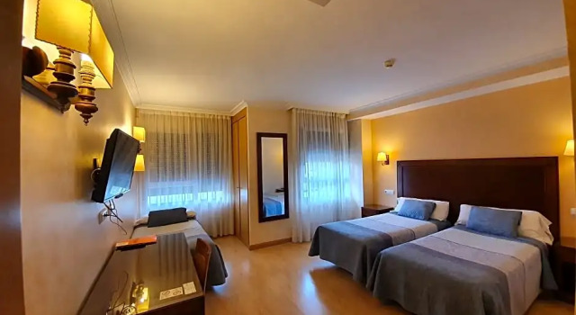 Номер Standard Abadía Burgos Camino Santiago
