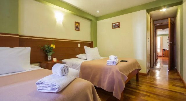 Standardowy czteroosobowy pokój La Parada Hotel Cusco
