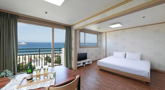 Ocean to you Resort Sokcho Seorak Beach Hotel and condo, Rezerwuj Ośrodek wypoczynkowy Hotele w Gangwon-Do z parkingiem, Parking