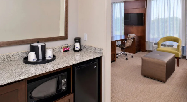Двухместная студия люкс для гостей с ограниченными возможностями Hampton Inn & Suites Orlando/Downtown South - Medical Center