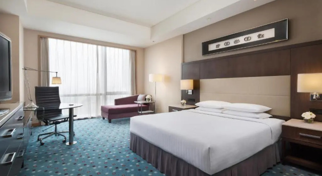 Двухместный номер Guest Courtyard by Marriott Suzhou