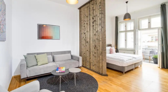 Апартаменты с балконом BENSIMON apartments Prenzlauer Berg