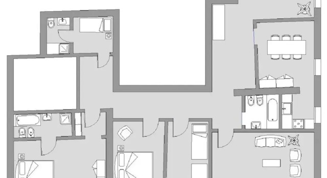 Ca' Cerchieri Mezzanine, Забронировать Апартаменты/квартира Дорсодуро Венеция, рядом с Accademia Bridge