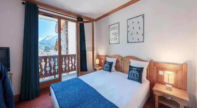 Двухместный номер Standard с балконом Hôtel Club MMV Le Val Cenis