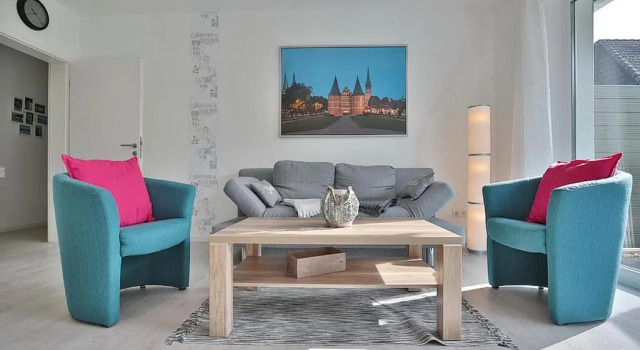 Апартаменты Ferienhaus Pommernweg Ferienwohnung Oeynhausen Appartement 3