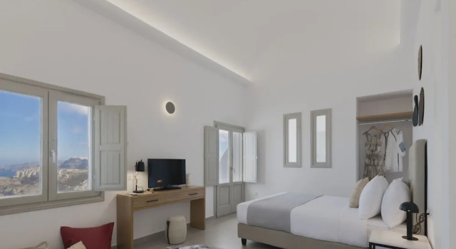 Полулюкс c 1 комнатой с видом на море Symphony Suites Santorini