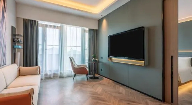 Люкс с балконом Atour S Hotel Xiamen Cross-Strait Financial Center