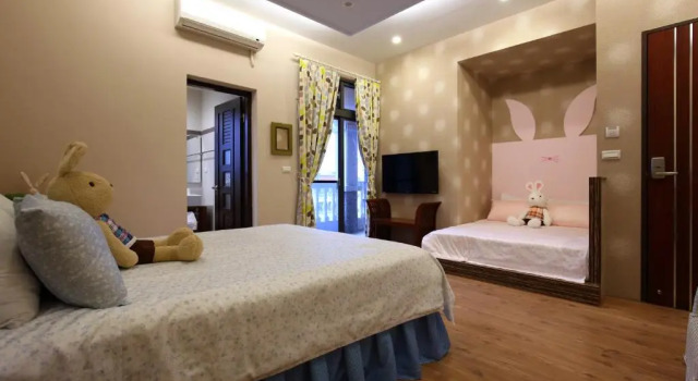 Четырёхместный номер Standard ShanHeShu Homestay