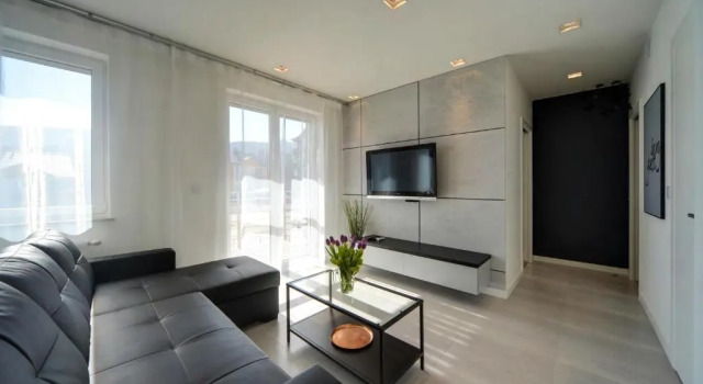 Апартаменты с 2 комнатами с видом на горы Stonowane i Eleganckie Apartamenty Sun Seasons 24 w Świeradowie Zdroju by Noclegi Renters