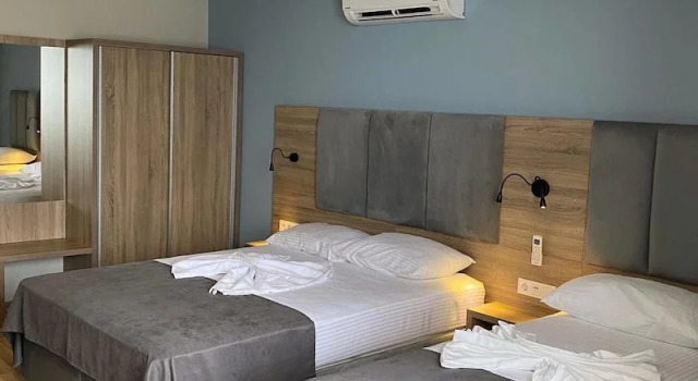 Трёхместный номер Deluxe с видом на море Terzioglu Otel