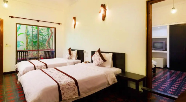 Номер Standard с видом на бассейн La Niche Dangkor Boutique Hotel