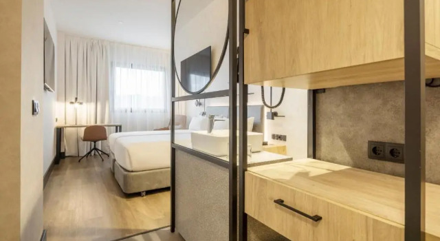 Двухместный номер Hotel Ilunion San Mamés