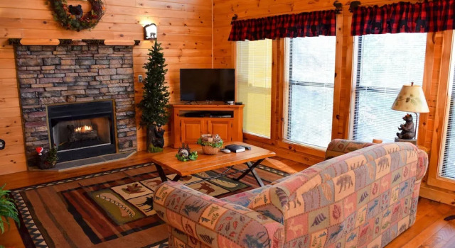 BEAR'S VIEW - 2 Br Cabin, Забронировать Дом для отпуска Гатлинберг Great Smoky Mountains National Park