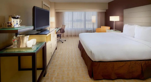 Номер Mobility Accessible Runway View Hilton Los Angeles Airport