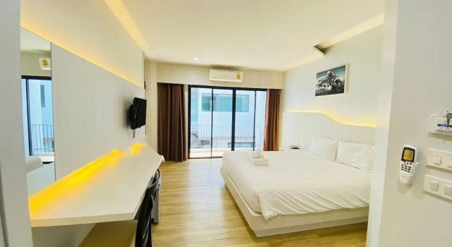 Двухместный номер Standard с балконом и с красивым видом из окна Luxsna Residence