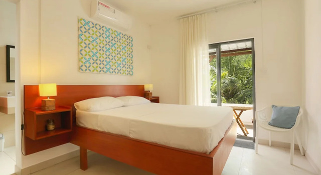 Standard Kahden hengen huone osittainen merinäköala Auberge SeaFever