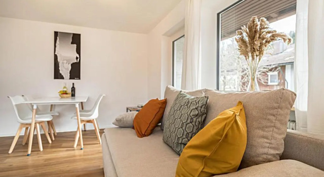 Апартаменты Allgäu Ferienhaus 5 Apartments mit Sauna,Balkon, Garten und Privatparkplatz