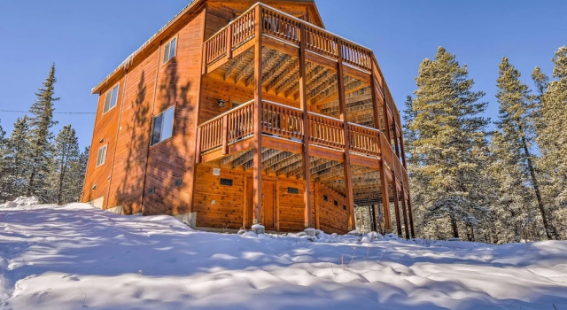 Fairplay House w/ Deck & Panoramic Nature Views!, Réserver Maison de vacances Fairplay Colorado