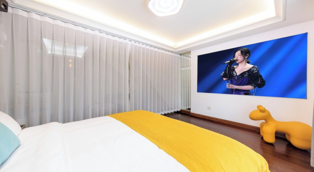 Трёхместный семейный номер Standard с видом на город Beijing Yichao Serviced Apartment