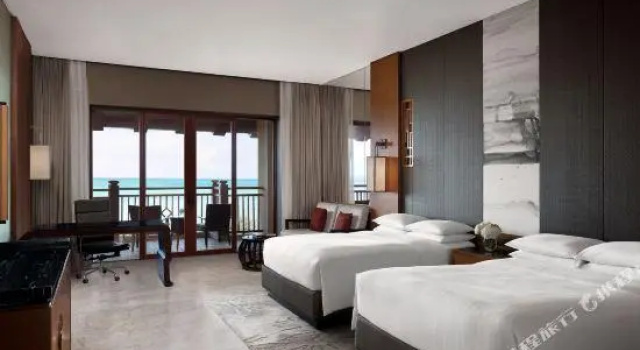 Номер Standard с видом на море Haikou Marriott Hotel