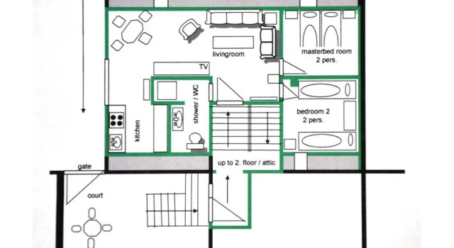 Апартаменты Ferienwohnungen & Gästezimmer Kachel