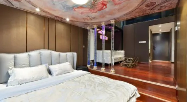 Трёхместный люкс Tianjin Junlu Hotel Apartment (Haihe Daguan Five Avenue Branch)