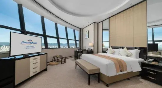 Номер Standard с видом на город Howard Johnson Plaza Ningbo
