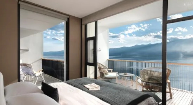 Люкс с 2 комнатами с видом на море Dali Wu'er Yinshe VILLA Banshan Seaview Homestay (Erhai store)