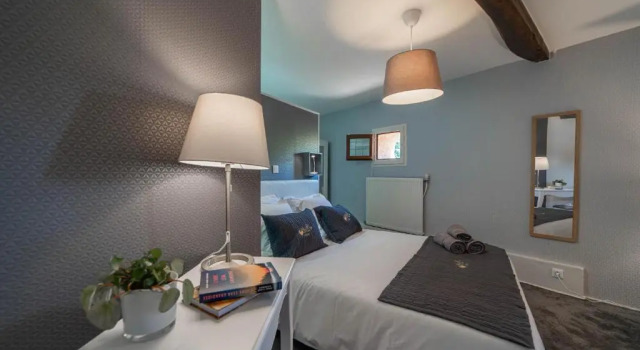 Номер Deluxe Hôtel Au Coq Dort Spa