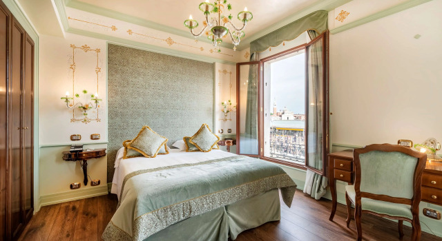 Двухместный номер Deluxe с видом на Гранд-канал Отель Monaco & Grand Canal