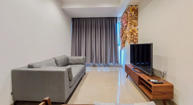A Luxury 1BR Bali Style Apartment at Branz BSD City