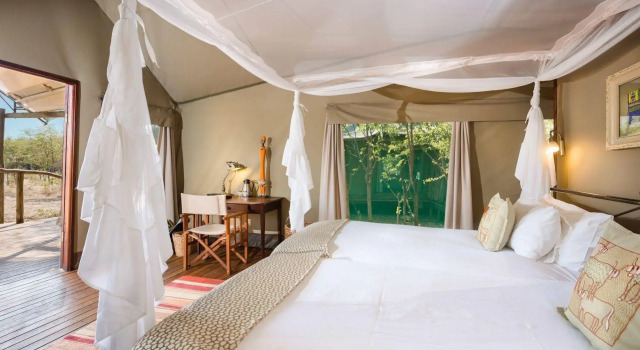 Ongava Tented Camp - All-Inclusive, Réserver Hôtel Ombika Namibie