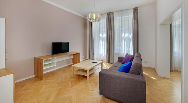 Семейный люкс с 2 комнатами Downtown Suites Kodanska