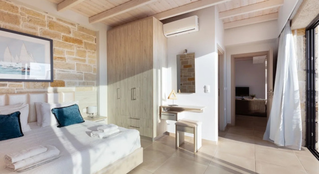 Вилла Executive Argyrie Villas, luxury, amazing sea view, heated pool
