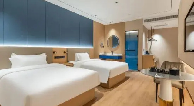 Двухместный люкс Elong Anyue Hotel (Xi'an Tangdu Hospital textile city subway station)