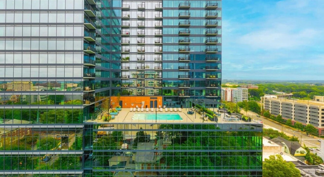 Коттедж High-rise Apt Raleigh Free Parking Sunset View 1