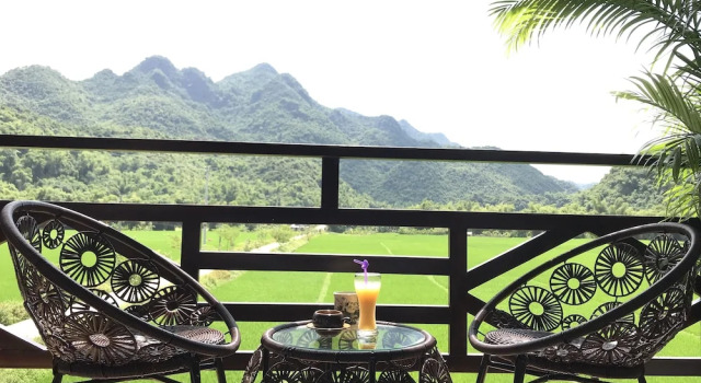 Двухместный номер Standard с балконом JOMO House Mai Chau